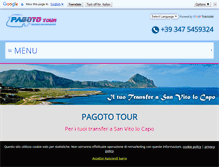 Tablet Screenshot of pagototour.com